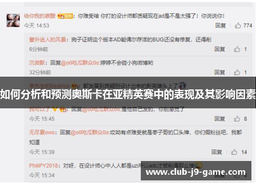 如何分析和预测奥斯卡在亚精英赛中的表现及其影响因素 如何分析和预测奥斯卡在亚精英赛中的表现及其影响因素