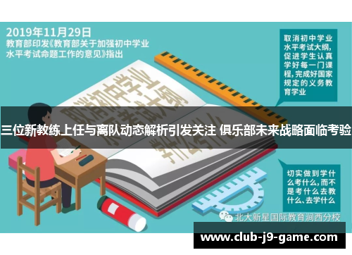 三位新教练上任与离队动态解析引发关注 俱乐部未来战略面临考验 三位新教练上任与离队动态解析引发关注 俱乐部未来战略面临考验